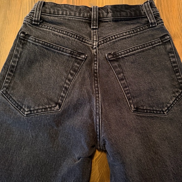Abercrombie & Fitch Dark Blue Straight Leg Jeans - Picture 5 of 7